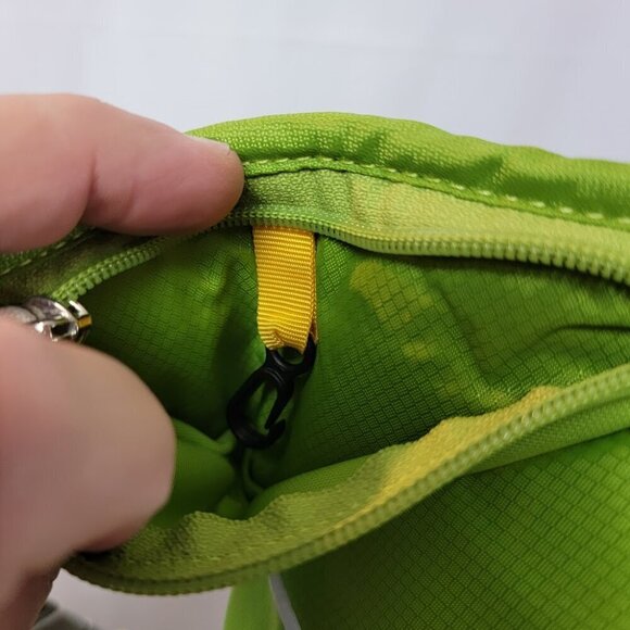 Nathan Hydration Waist Pak Pack Running 22oz Lime Green Triangle Hiking Fanny - Picture 6 of 6